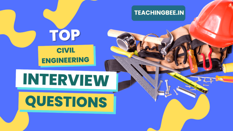 interview questions of civil engineering