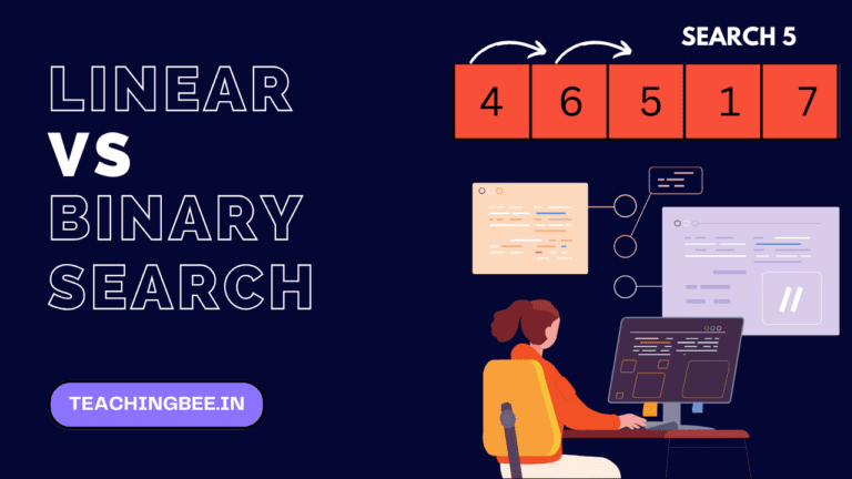 difference between linear search and binary search